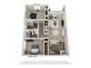Floor Plan 2X2A Floor Plan 2X2A at Ardmore at Bryton, Huntersville, NC, ZIP 28078O